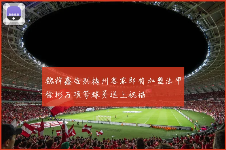 魏祥鑫告别梅州客家即将加盟法甲徐彬万项等球员送上祝福