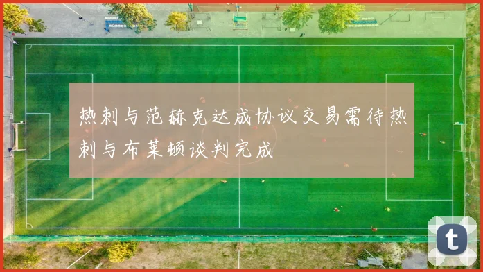 热刺与范赫克达成协议交易需待热刺与布莱顿谈判完成